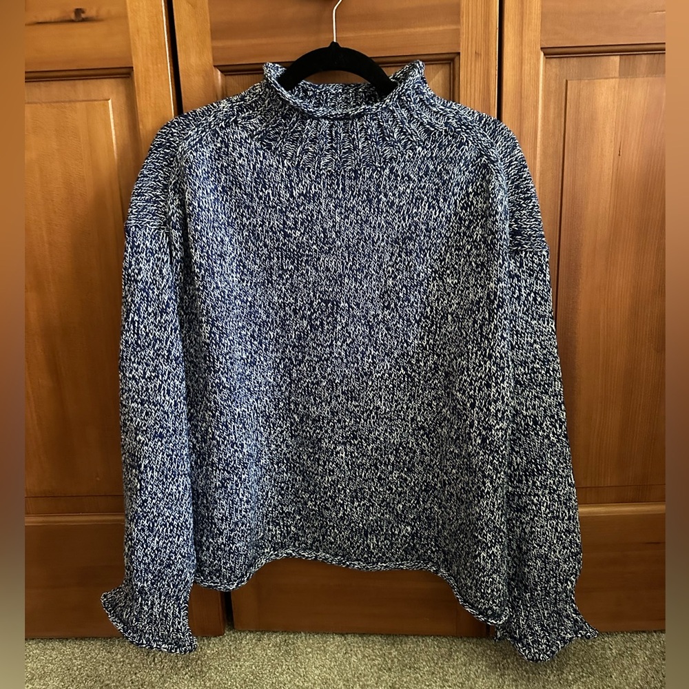 JCrew 2025 Rollneck Marled Sweater